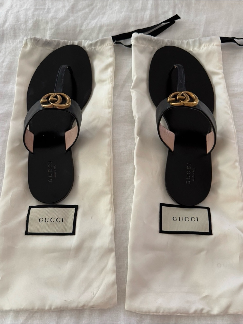 Gucci Black Box with Label and Barcode